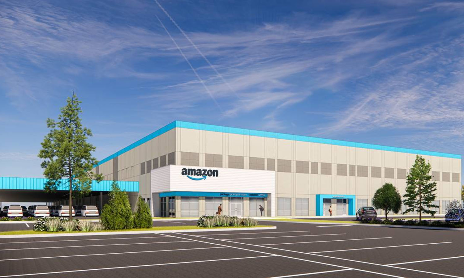Amazon Delivery Station Under Construction in Meridian, Idaho