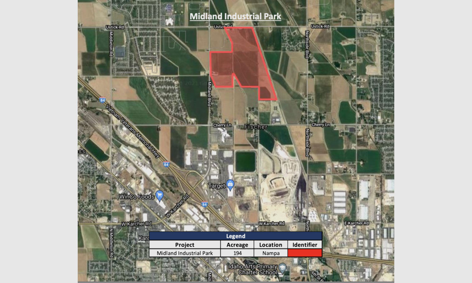 Large New Industrial Park Planned for North Nampa, Idaho