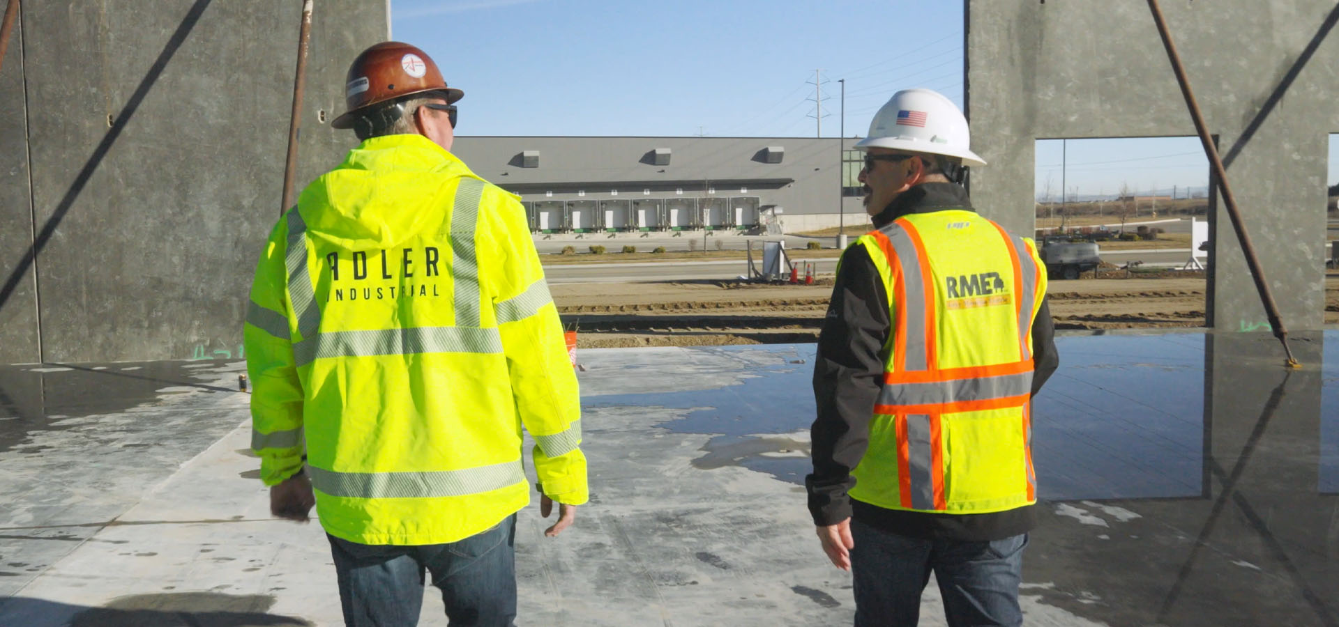 Adler Industrial Construction and Rocky Mountain Electric discuss build strategies for their new project.