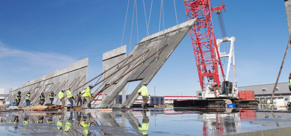 Adler Industrial Construction in Idaho uses tilt-up construction in new RME build