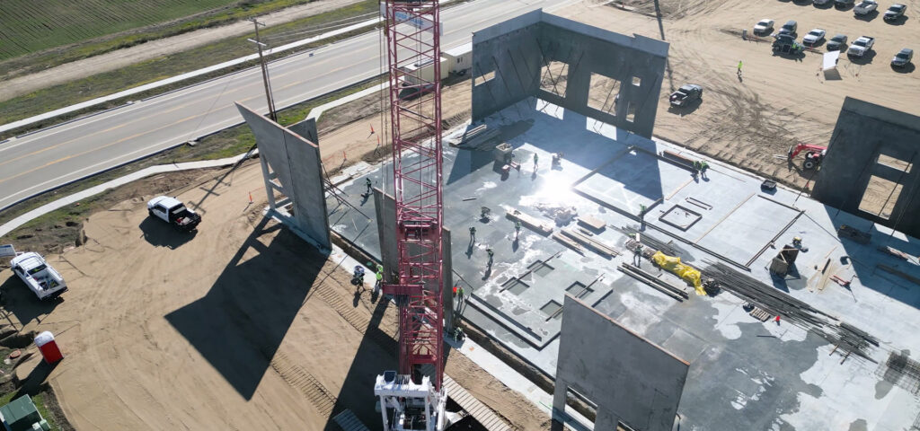 Tilt-up construction is a core strength of Adler Industrial capabilities